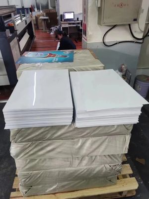 कस्टम उत्कीर्णन और नक्काशी के लिए चमकदार/गंभीर अनाज/ठीक रेखाएं एबीएस प्लास्टिक शीट